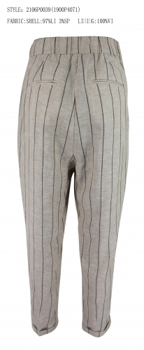 PANT WITH YARN DYED STRIPE